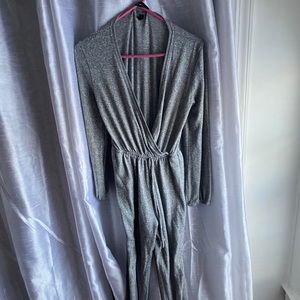 Gray Jumpsuit